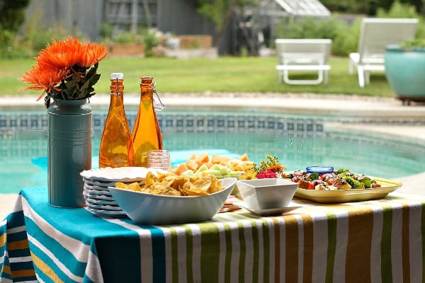 Pool Party Menu | RecipeGirl.com