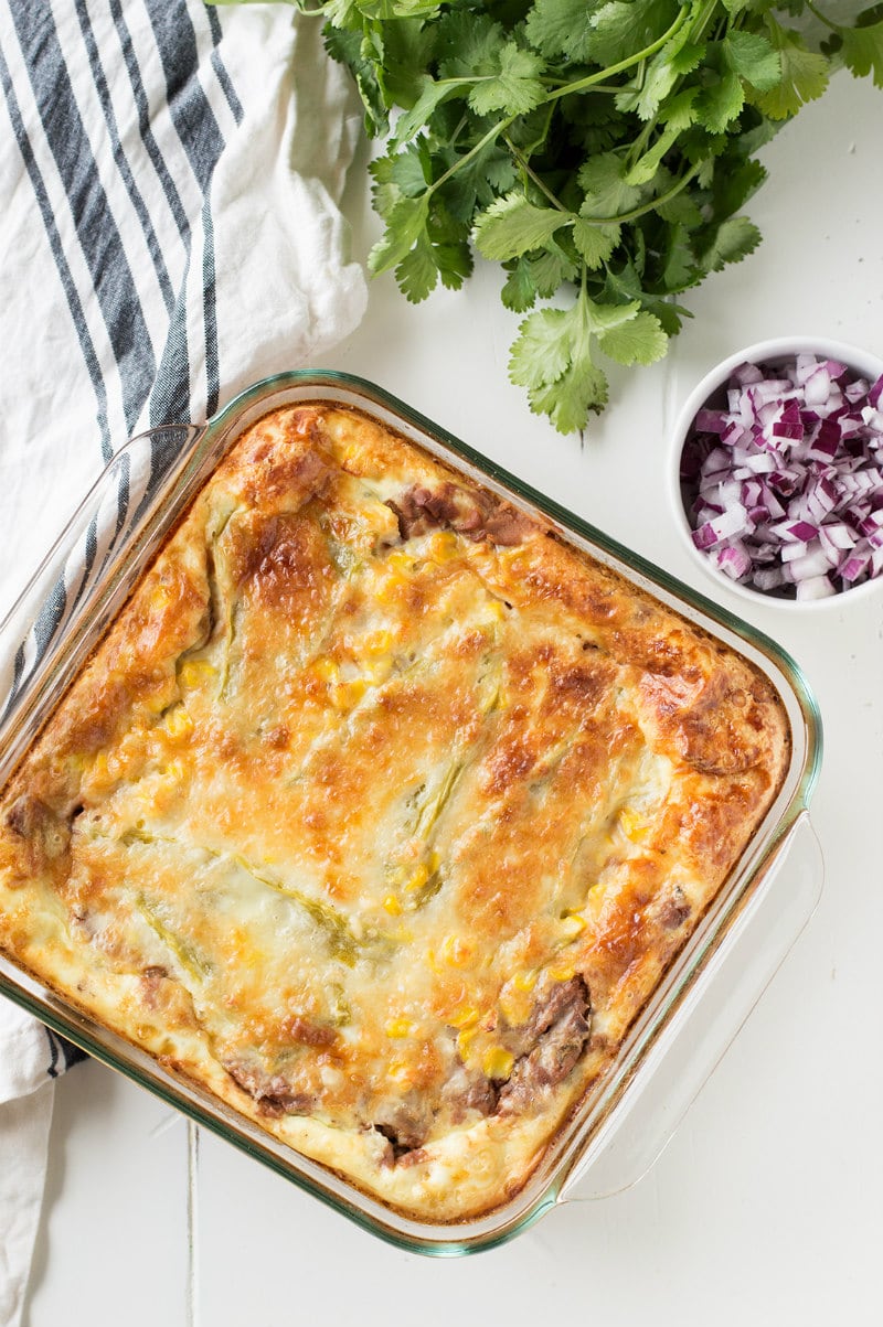 Chiles Rellenos Casserole