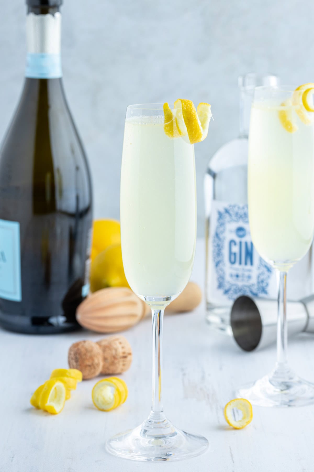 french 75 cocktails