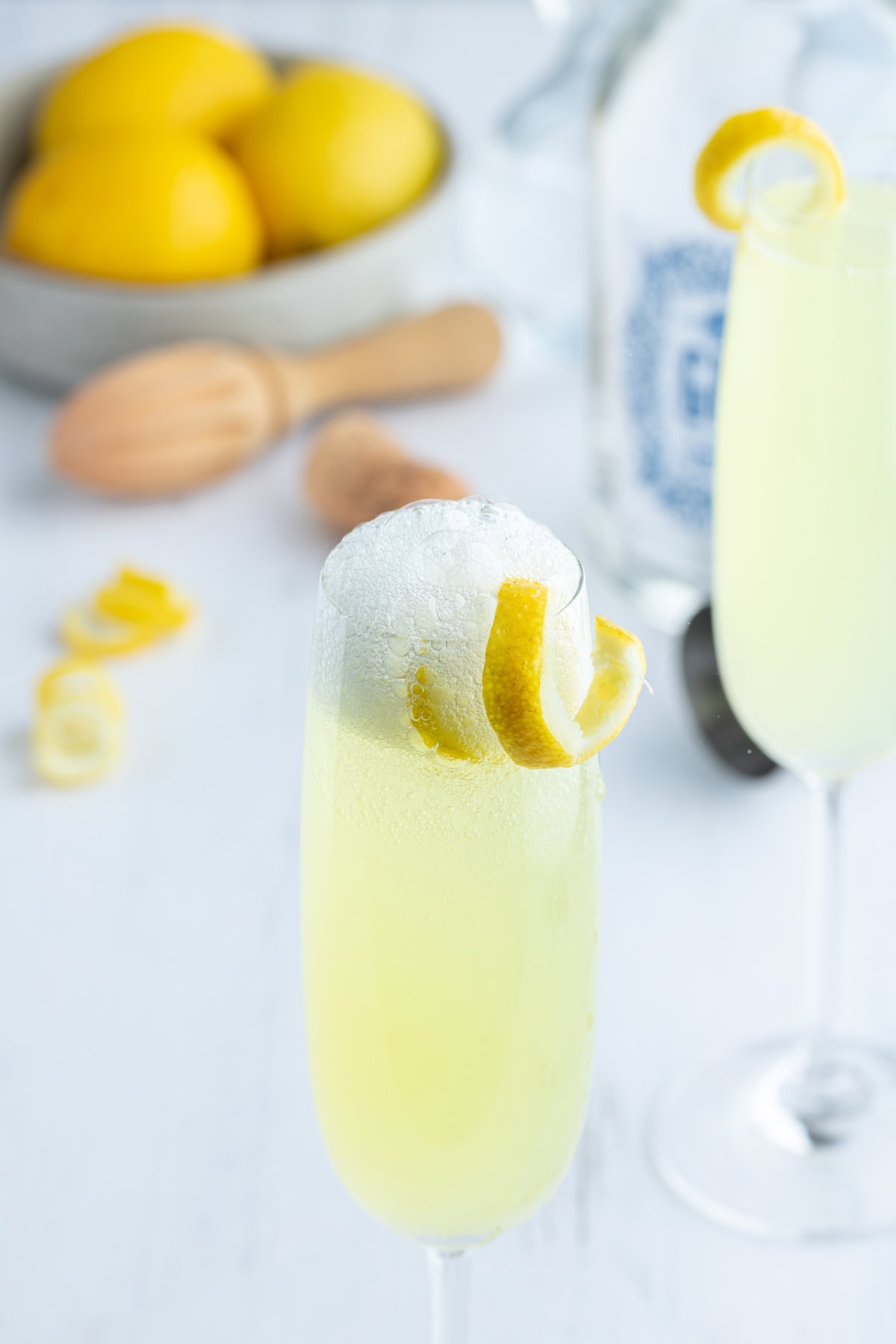 close up of french 75