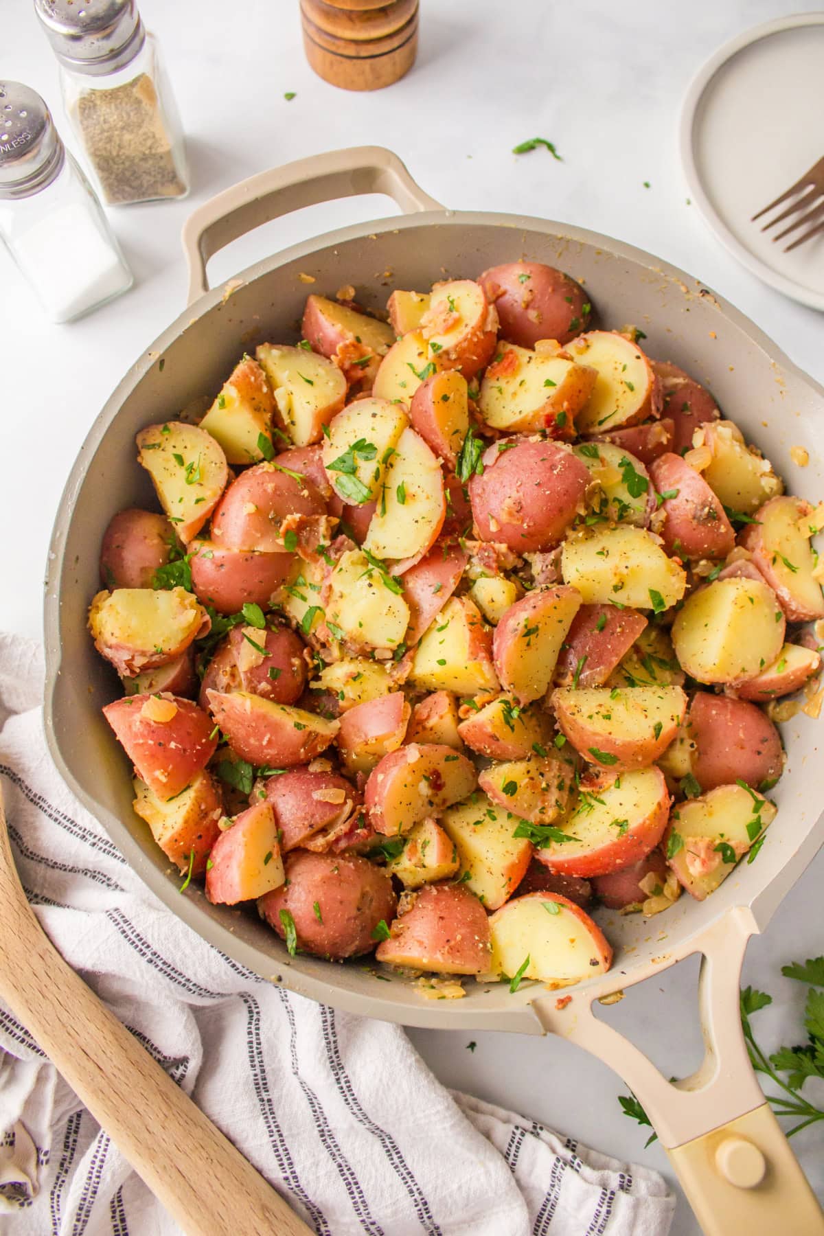 bowl of german potato salad