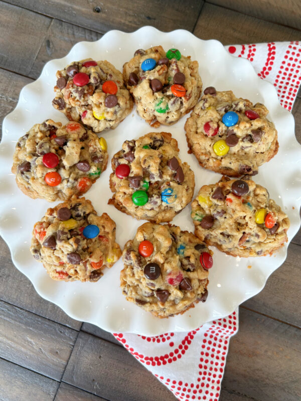 platter of happy trails cookies