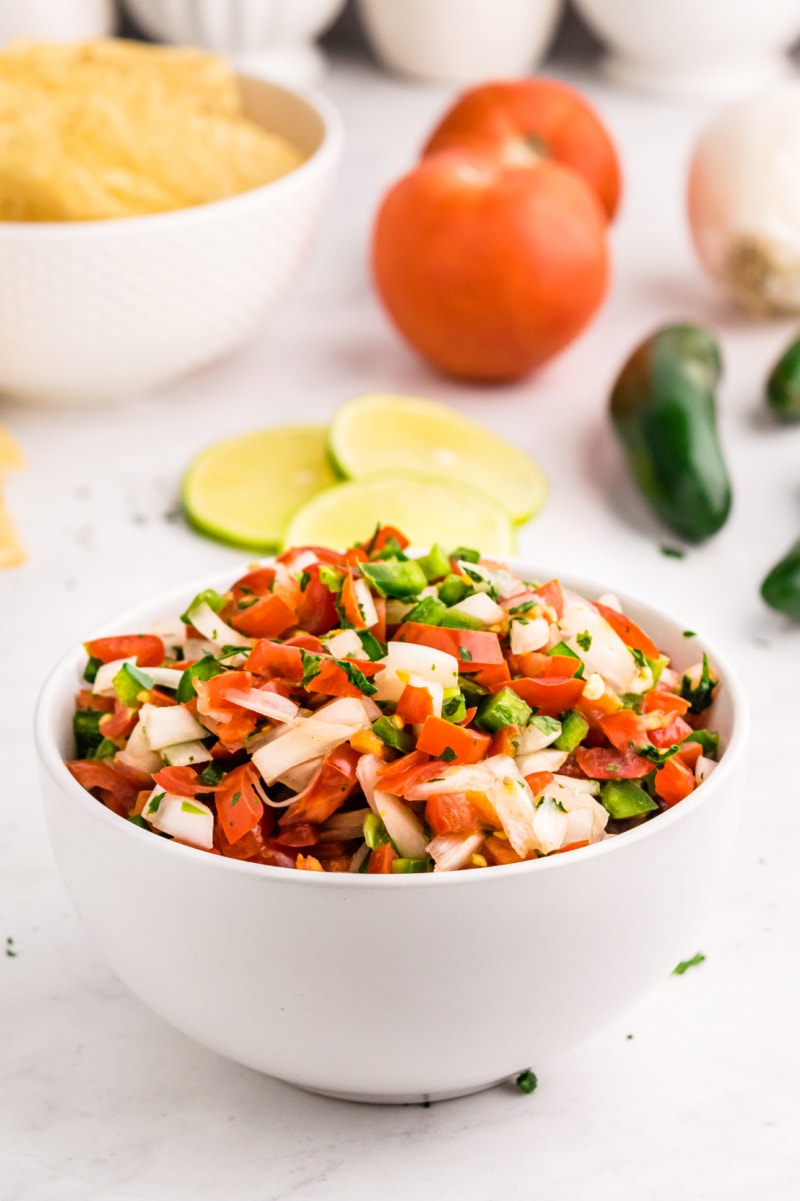 salsa in a bowl