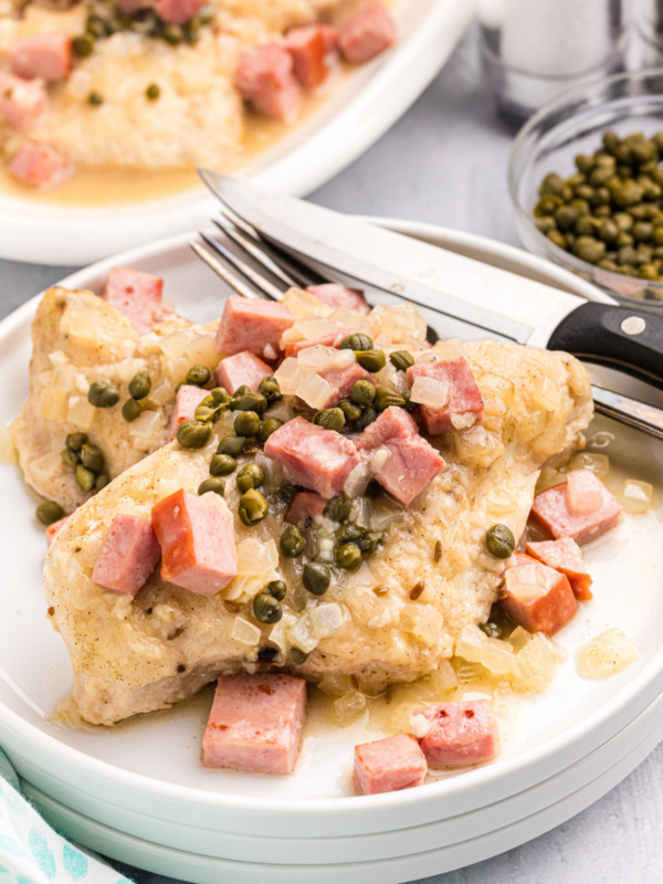 pollo borracho on plate