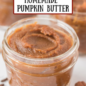 pinterest image for pumpkin butter