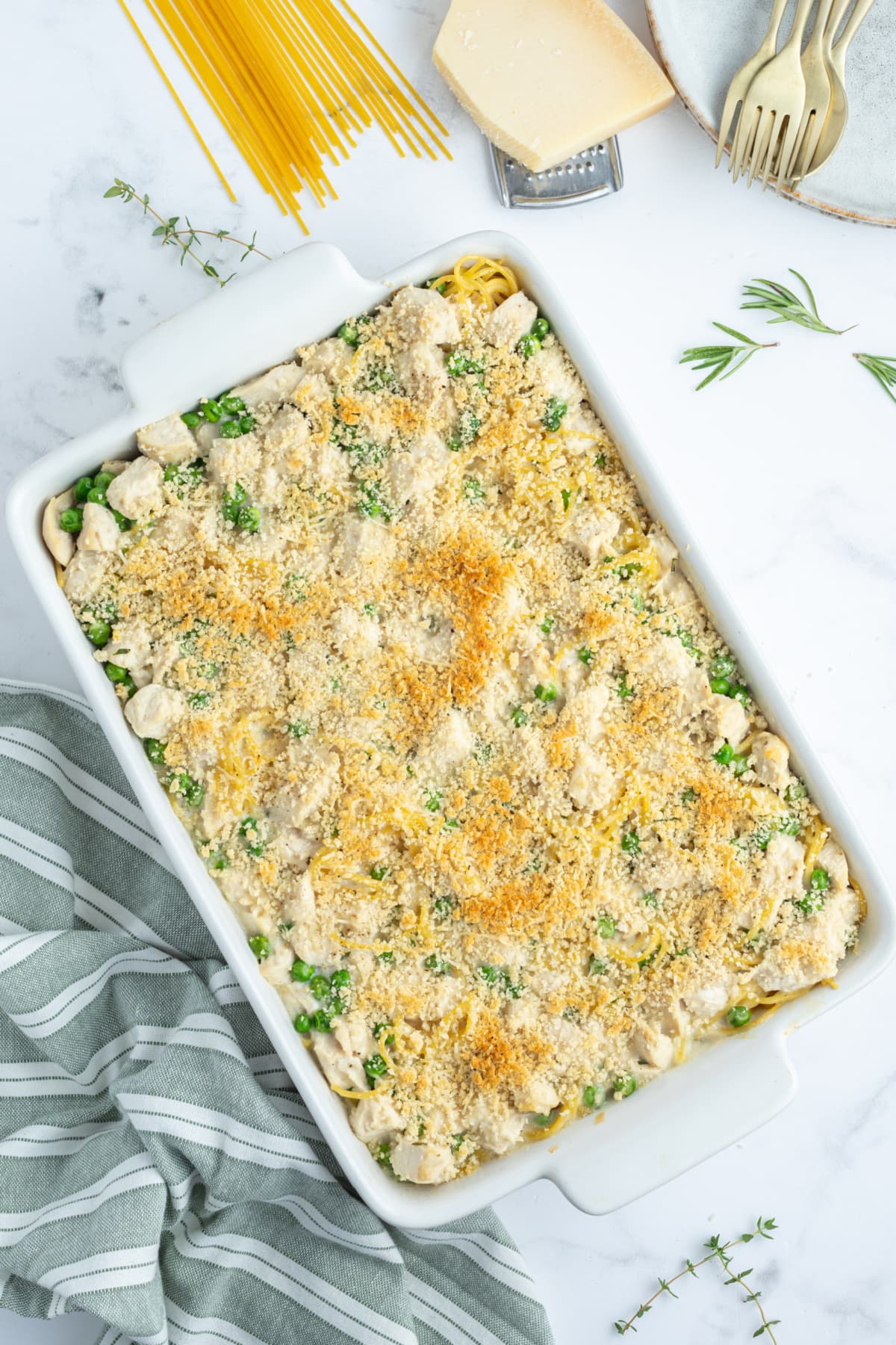 dish of turkey tetrazzini